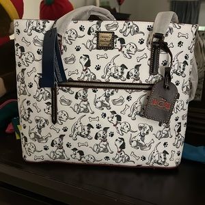 Dooney and Bourke 101 Dalmatians tote